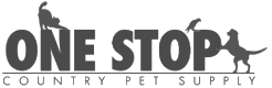 One Stop Country Pet Supply logo.