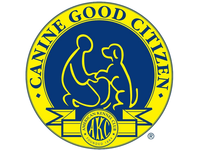 Canine Good Citizen emblem.