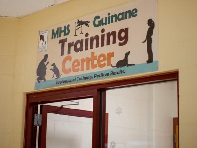 MHS Training Center entrance.
