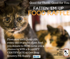 Fatten ’em Up Food Donation Raffle leads up to The WALK