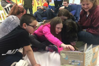 Reading Nook & Read to a Dog Collaborate