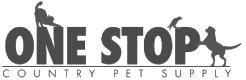 One Stop Country Pet Supply logo.